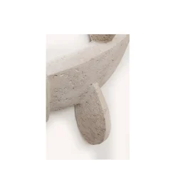 Ozdoba ścienna ROTONDO PEZZI 118 cm beżowa