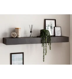 Półka ścienna DRACO 120 cm w optyce kamienia