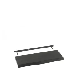 Półka GERARD 70 cm drewno mango czarna
