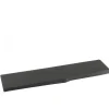 Półka GERARD 115 cm drewno mango czarna