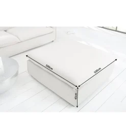 Pufa HEAVENLY Heaven 100 cm naturalny len