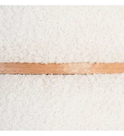 Pufa LEGANTO 45 cm kremowa