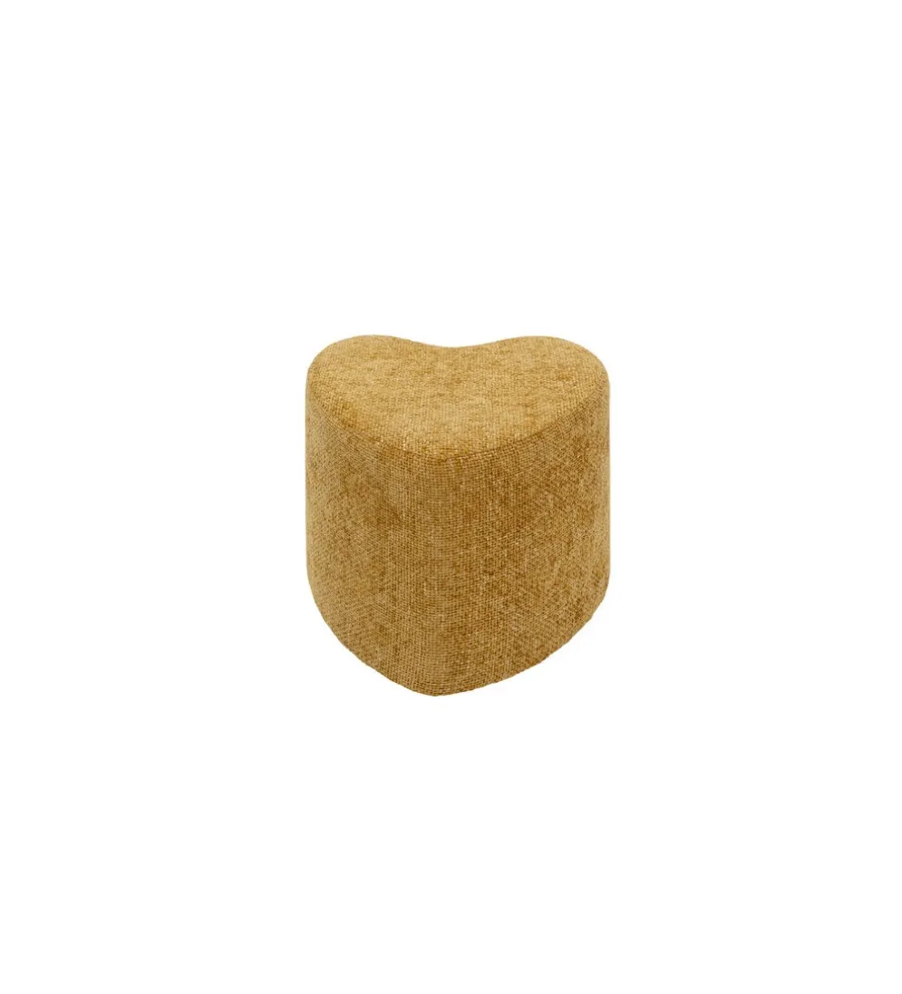 Pufa LOVELY 36 x 34 cm żółta