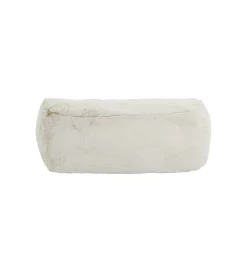 Pufa MIKA FURR 131 cm kremowa