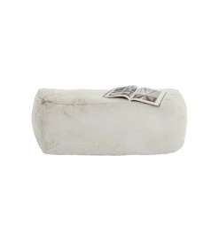 Pufa MIKA FURR 131 cm kremowa