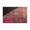 Pufa Na Podłogę ABSTRACT 70 Cm czerwono - różowa