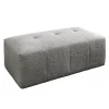 Pufa ROYAL 120 cm bouclé szara