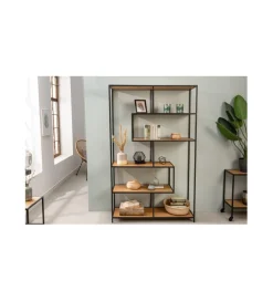 Regał ALPERA 114 cm w optyce dębu
