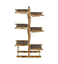 Regał BAMBÚ 57 cm bambus