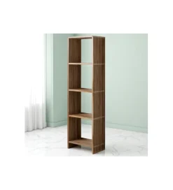 Regał BELLAMONTE 190 cm drewno teak naturalny