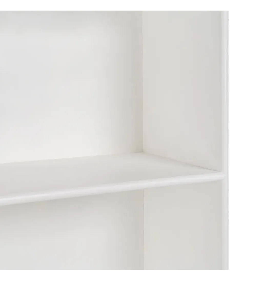 Regał BERET 80 cm drewno jodłowe biała