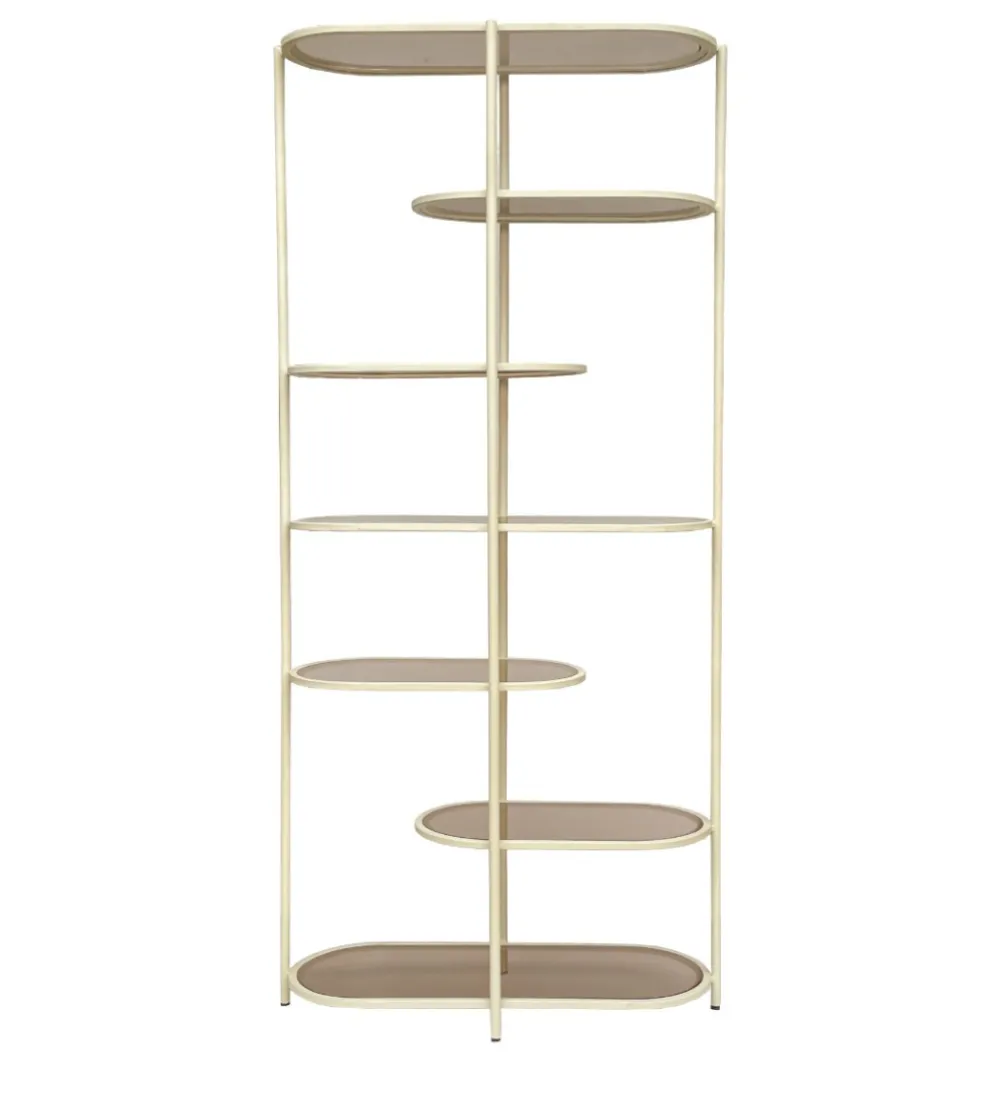 Regał BRIX JILL 190 cm biały