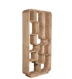 Regał BRIX LOGAN 190 cm drewno mango naturalny
