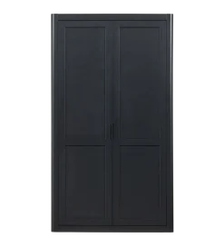 Regał GUNNAR 217 x 120 cm czarny mat