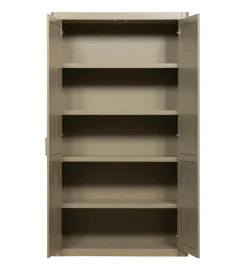 Regał GUNNAR 217 x 120 cm szary piaskowy