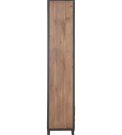 Regał IMERATIS 200 cm ciemno brązowy