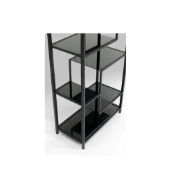 Regał Loft 195 cm czarny