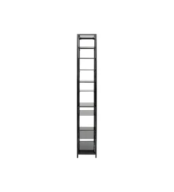 Regał Loft 195 cm czarny