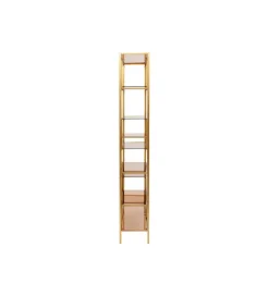 Regał LOFT 115 cm złoty