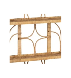Regał TATUR 80 cm ratan naturalny