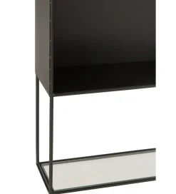 Regał wiszący Square 80 cm czarny