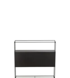 Regał wiszący Square 80 cm czarny