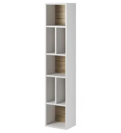 Regał wiszący TOLEDO 32 cm biały z dodatkiem koloru san remo