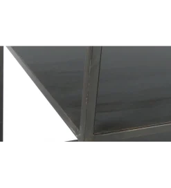 Regał WOLFRAM 185 cm metalowy czarny