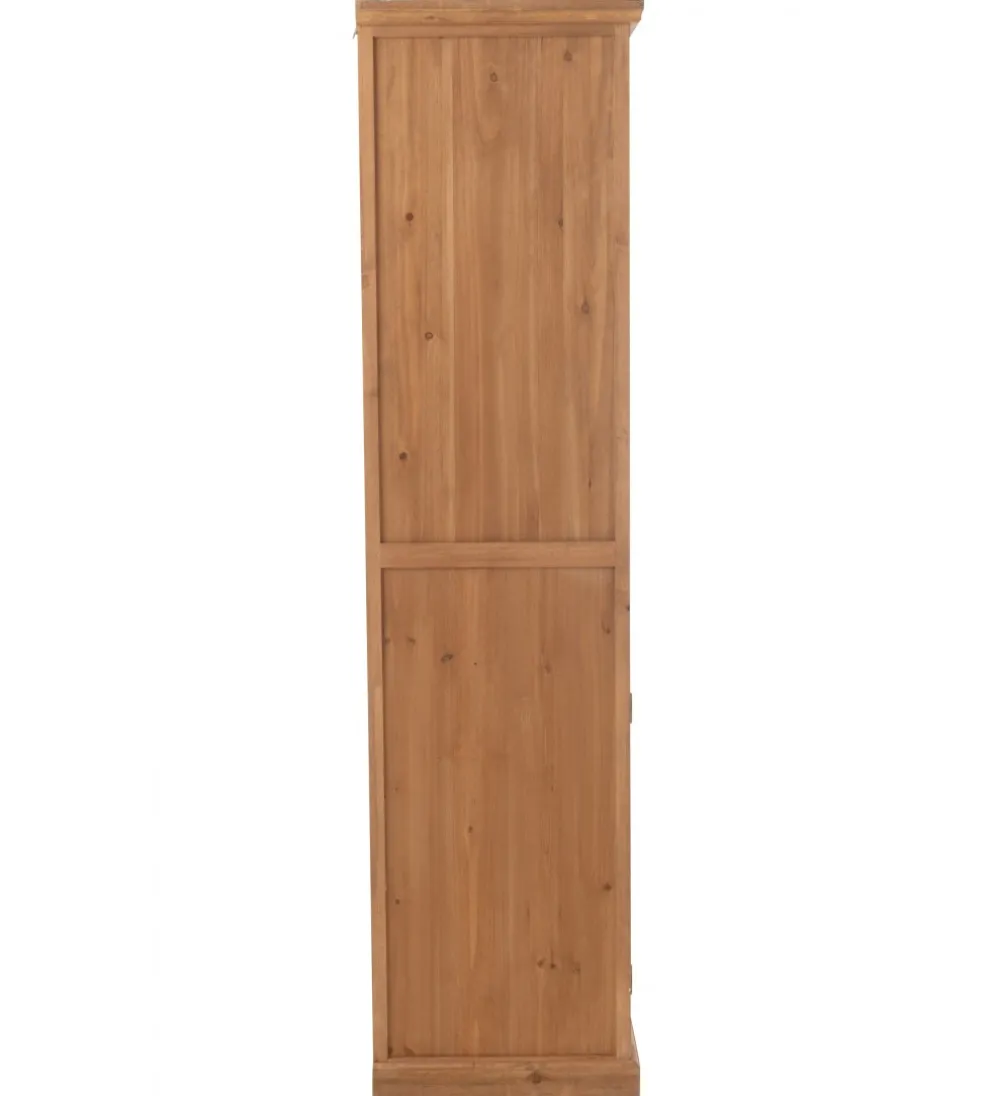 Regał z miejscem na wino LIA 178 cm naturalny