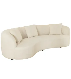 Sofa ATELIER 230 cm 3-osobowa bouclé beżowa