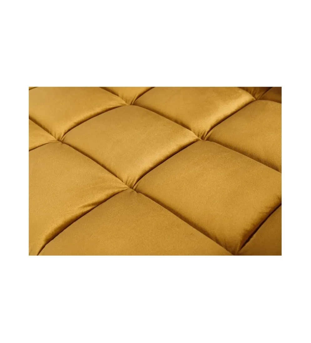 Sofa CANIS 220 cm musztardowo - żółta