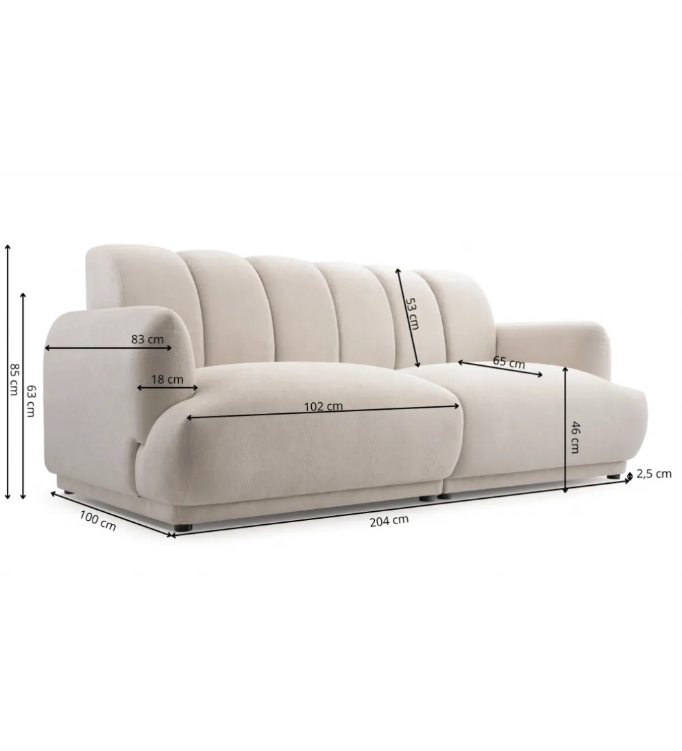 Sofa COLESTUS 204 cm