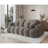 Sofa COTTONN 256 cm z funkcją spania popielaty tkanina royal 20