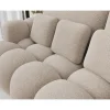 Sofa COTTONN 256 cm z funkcją spania kremowy tkanina royal 18