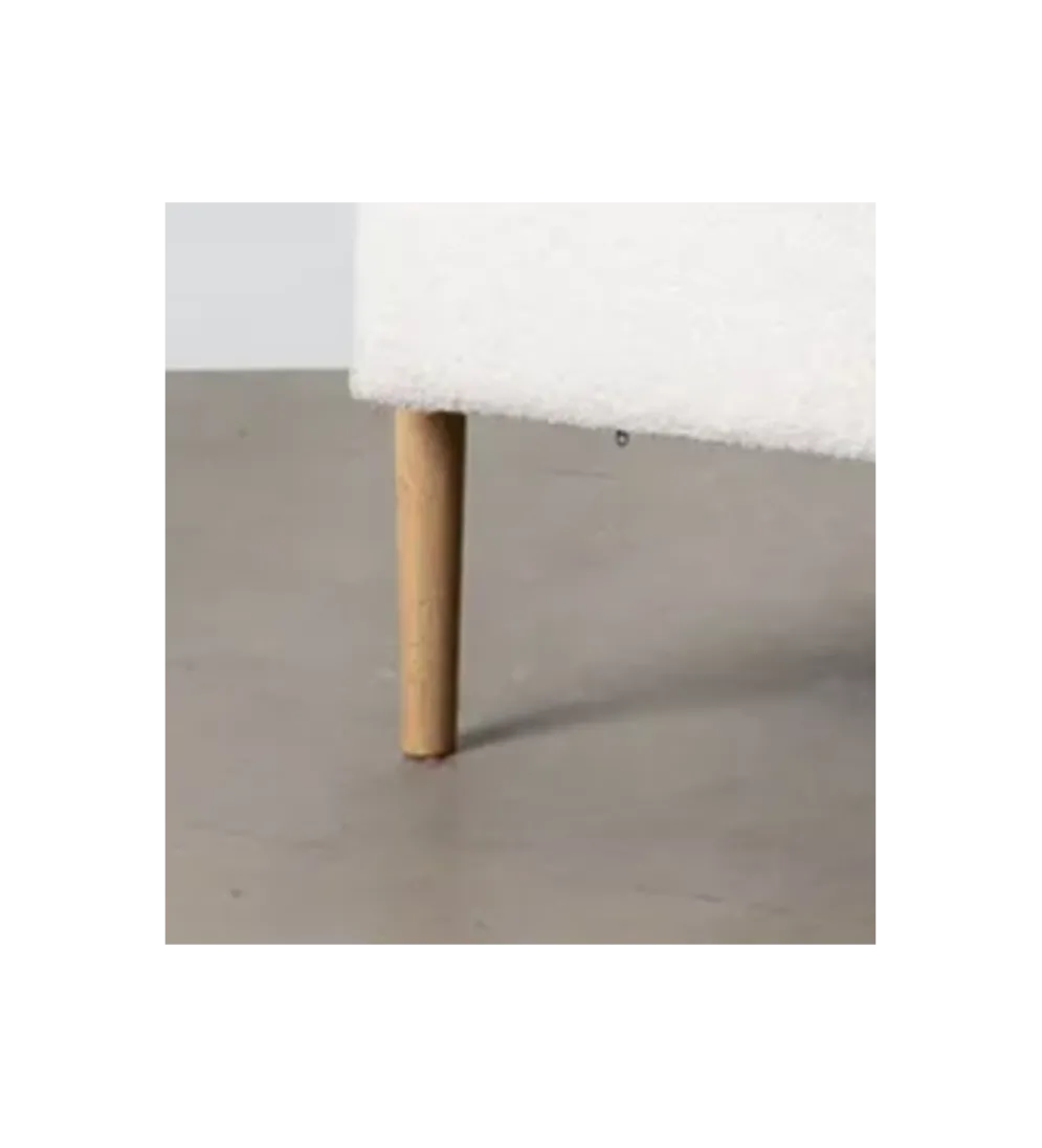 Sofa dwuosobowa ARO 143 cm beżowa
