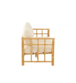 Sofa dwuosobowa ELISE 127 cm rattan