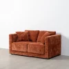Sofa dwuosobowa MEFO 165 cm miodowa