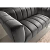 Sofa dwuosobowa Scarlett 165 cm szara
