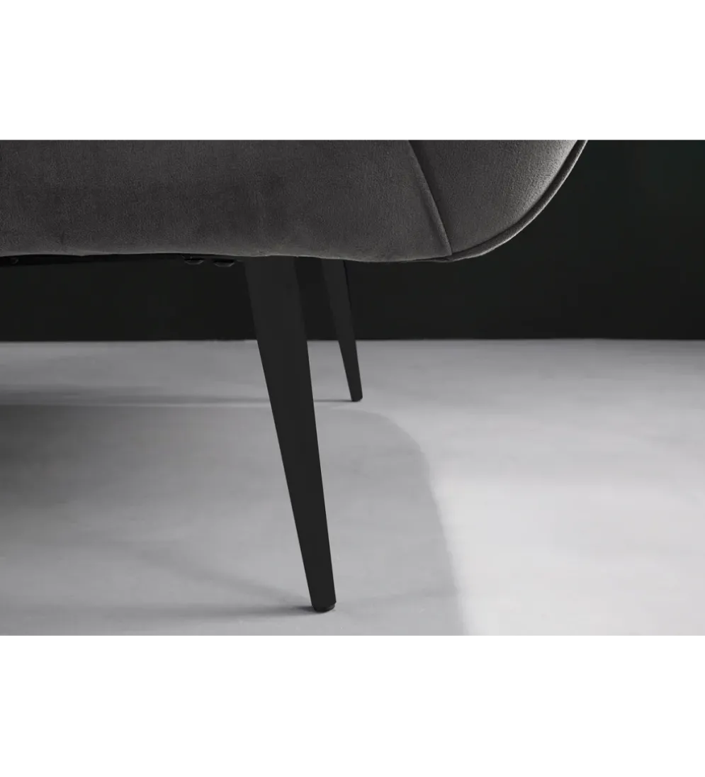 Sofa dwuosobowa Scarlett 165 cm szara