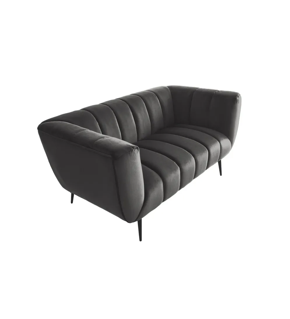 Sofa dwuosobowa Scarlett 165 cm szara