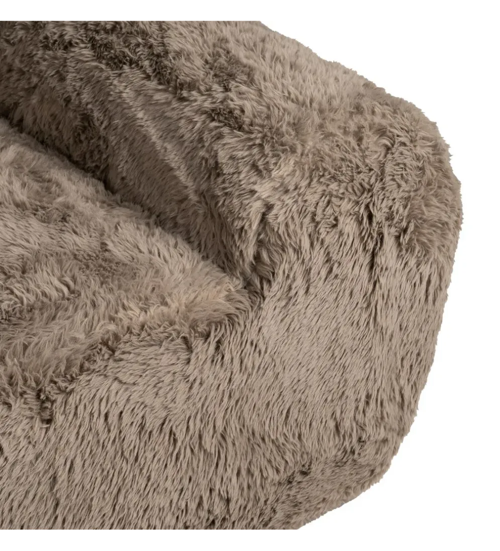 Sofa dwuosobowa WOLLY 185 cm brązowy