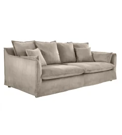 Sofa HEAVEN 200 cm cord greige