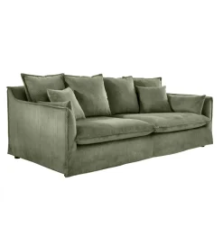 Sofa HEAVEN 200 cm cord zielony