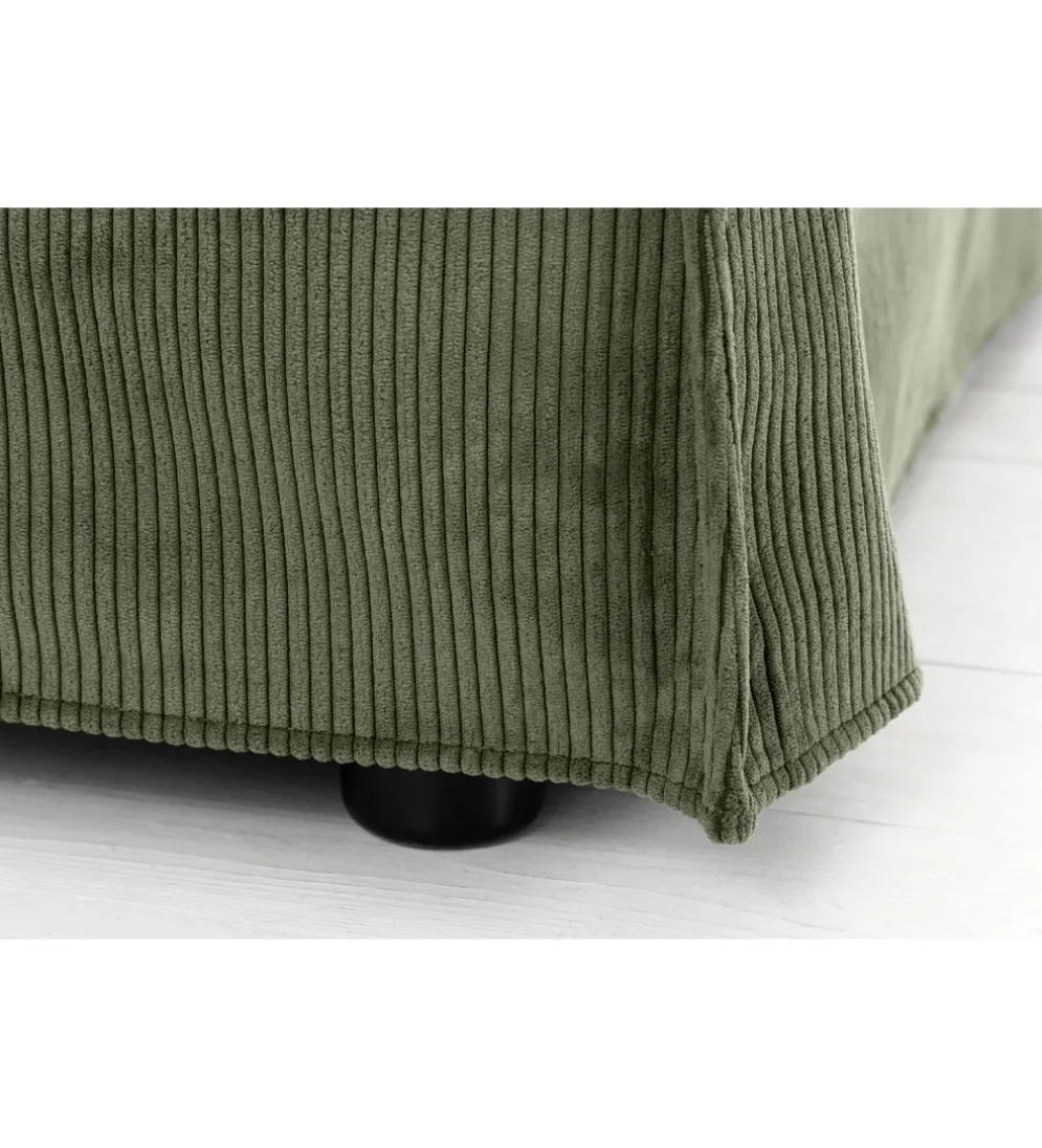 Sofa HEAVEN 200 cm cord zielony