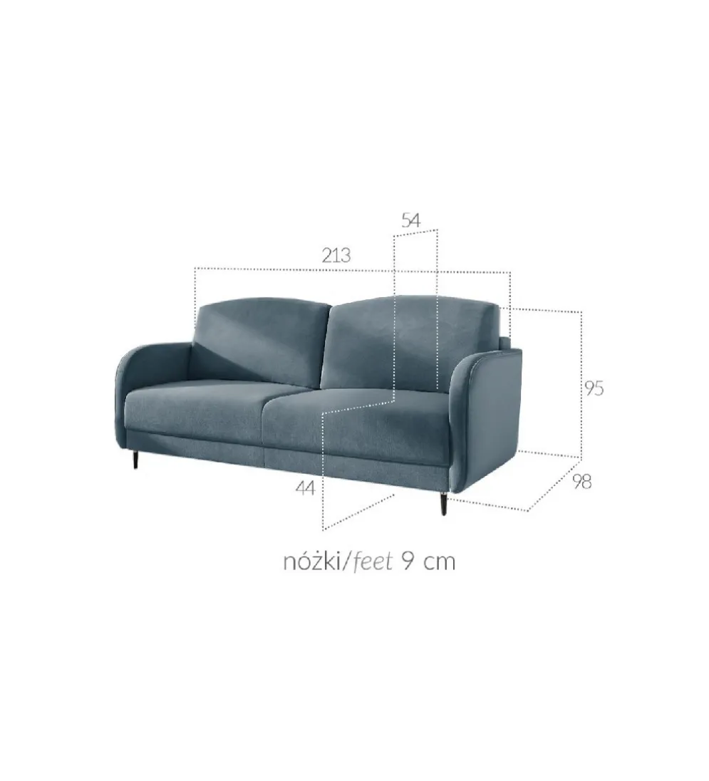Sofa LUZON Laguna 215 cm z funkcją spania