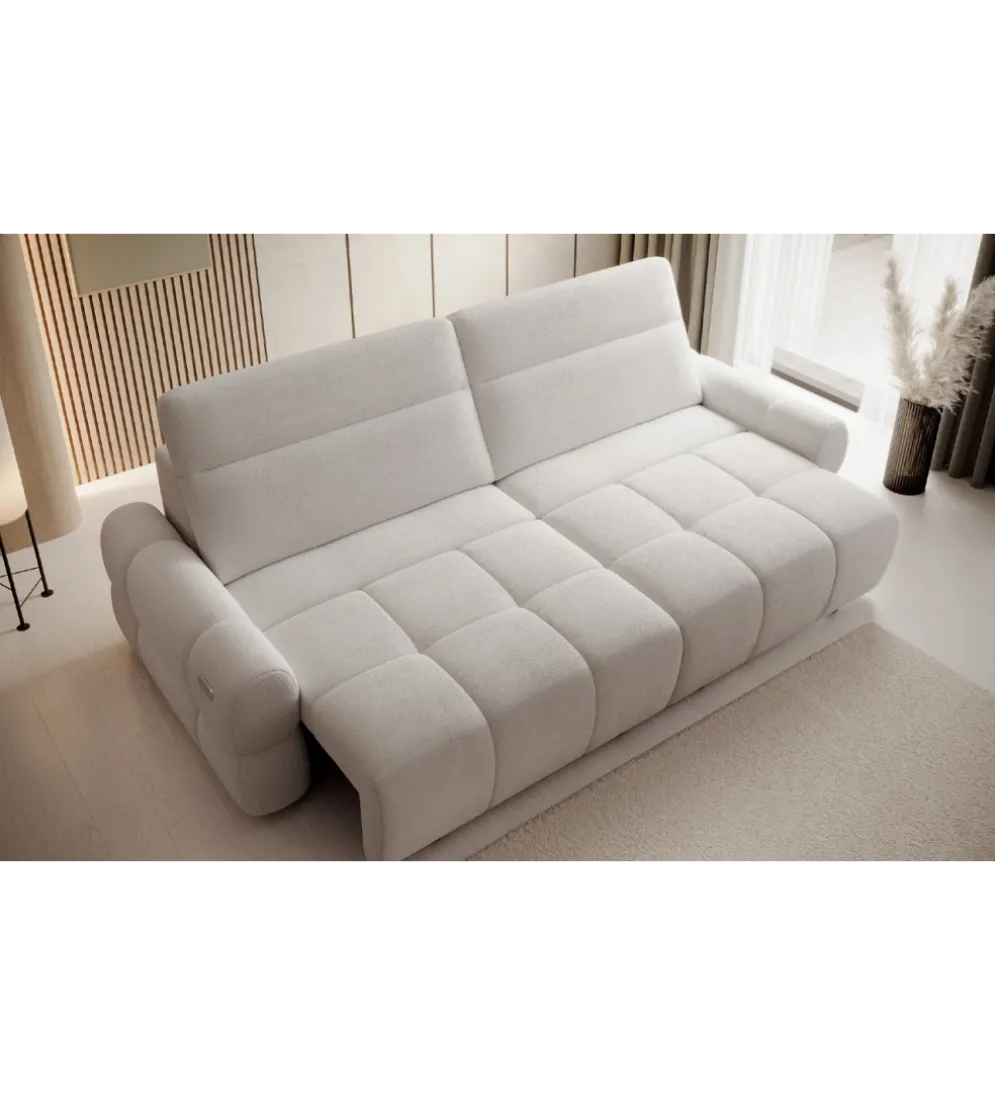 Sofa MATEO BIGSOFA 264 cm Z Elektrycznie Wysuwanym Siedziskiem