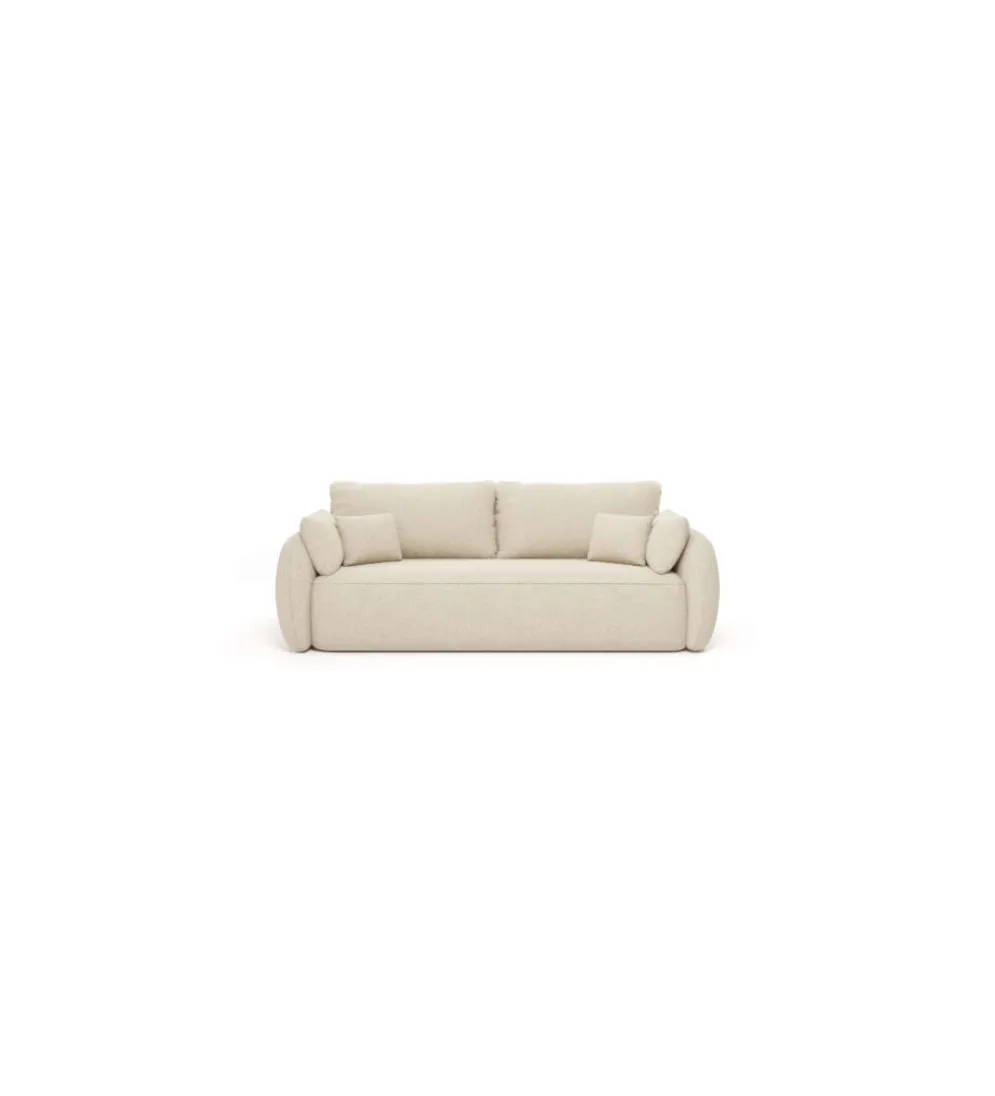Sofa MORETTI 238 cm z funkcją spania z pojemnikiem na pościel