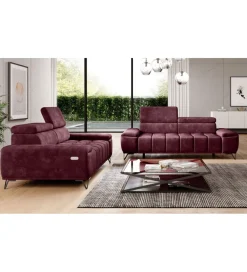 Sofa PALLADIO 212 Cm Z Elektrycznie Wysuwanym Siedziskiem