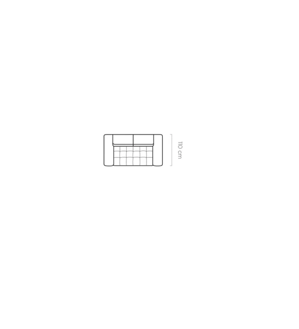 Sofa PALLADIO 194 Cm Z Elektrycznie Wysuwanym Siedziskiem