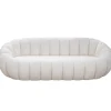 Sofa PUFETER 199 cm biała